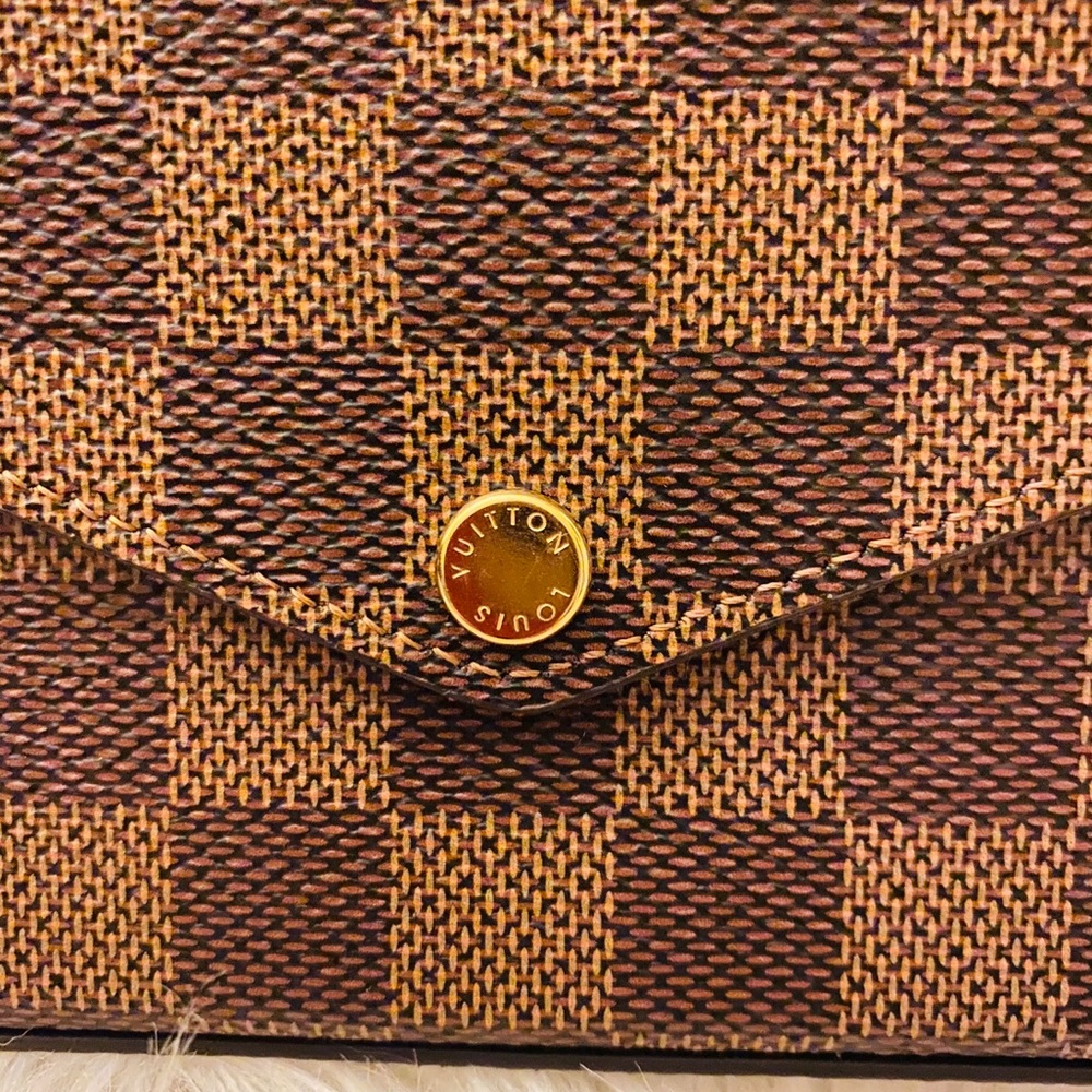 SOLD!!!!! Louis Vuitton Felicie Ebene pochette bag - Picture 12 of 15